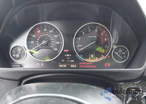 2014 BMW 328I from USA, damaged, VIN WBA3A5C53EF605744